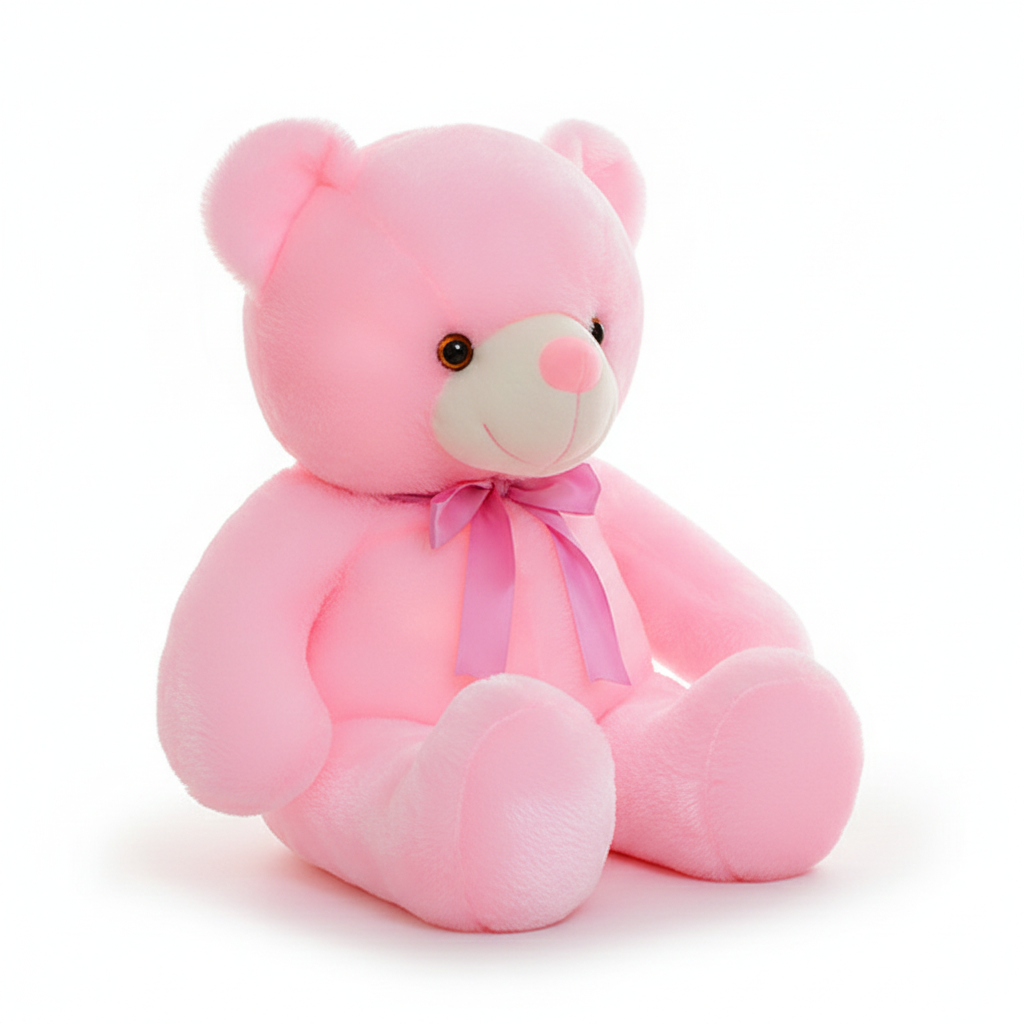 LED Light-Up Teddy Bear Plush